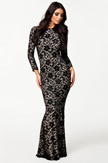 Fully Lined Lace Evening Dress