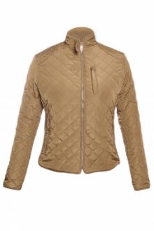 Khaki Cotton Quilted Jacket